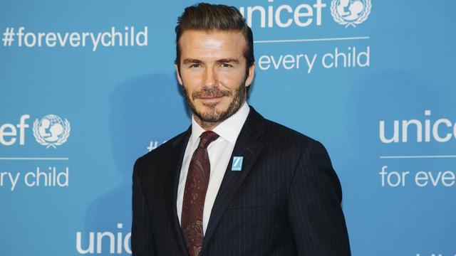 David Beckham n'a apparemment pas joué franc jeu avec l'Unicef. [Alba Vigaray]