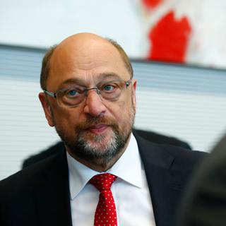 Martin Schulz est en difficulté dans son propre parti. [Reuters - Axel Schmidt]