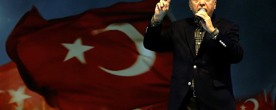 Le président turc Recep Tayyip Erdogan. [Reuters - Murad Sezer]