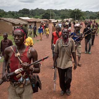 Les armes prolifèrent en Centrafrique. [AFP - Alexis Huguet]