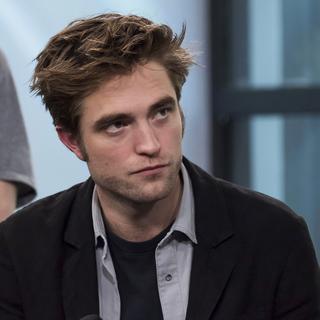 Rober Pattinson parle du film "Good Times" à AOL Studios à New York en 2017. [Keystone - Charles Sykes]