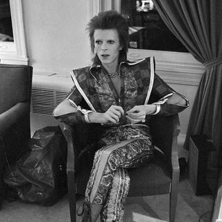 David Bowie dans sa période Ziggy Stardust, à Philadelphie en 1972.
Brian Horton
Keystone [Brian Horton]