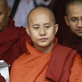 Le moine bouddhiste birman Ashin Wirathu. [Reuters - Soe Zeya Tun]