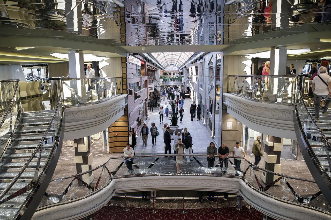 L'intérieur du bateau de croisière de MSC. [AP/Keystone - Thomas Padilla]