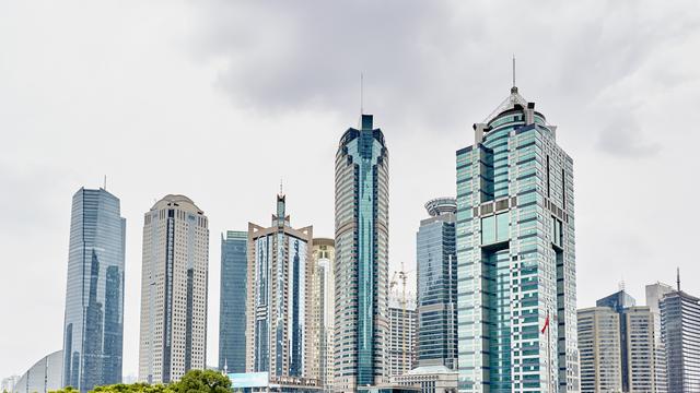 Le district des affaires, Pudong, dans la ville chinoise de Shanghai. [Cultura Creative/AFP]