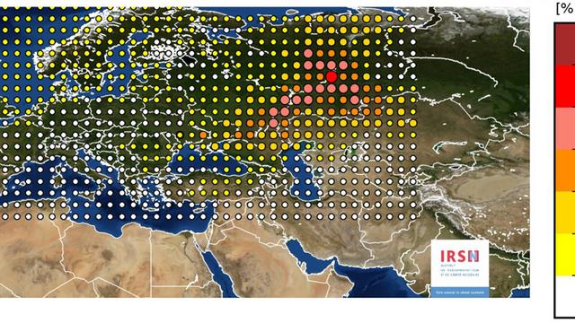 Des traces radioactives de ruthénium détectées en Suisse et en Europe. [AP/Keystone - INRS]