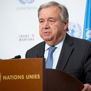 Le secrétaire général de l'ONU Antonio Guterres. [United Nations/AFP]
