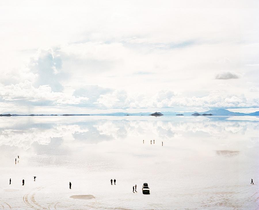 La série "Solar" de Daniel Hofer dépeint l'une des plus grandes réserves de lithium du monde, un lac salé dans les Andes boliviennes. [Daniel Hofer/http://www.bielerfototage.ch]