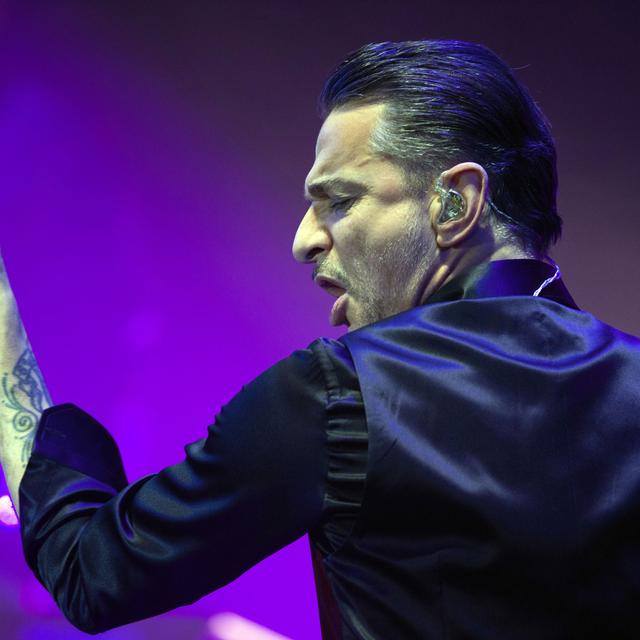 Dave Gahan, chanteur du groupe britannique Depeche Mode. [AFP - Soeren Stache]