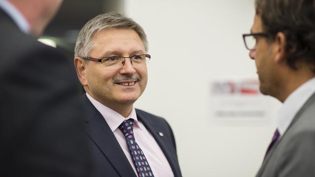 Charles Juillard, vice-président du Centre. [Keystone - Stefan Meyer]