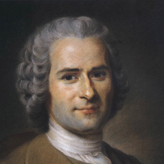 Portrait de Jean-Jacques Rousseau par Quentin de La Tour (extrait). [Wikipédia]
