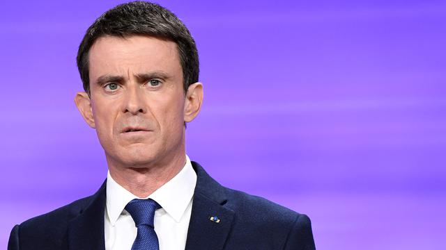 L'ancien Premier ministre français Manuel Valls. [AFP - Bertrand Guay]