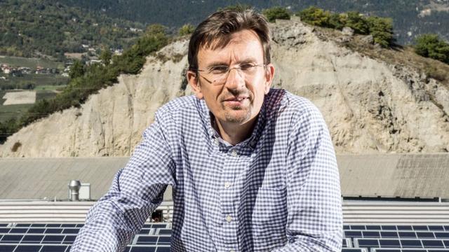 Stéphane Genoud, professeur à la HES-SO Valais et pilote. [HEVS]