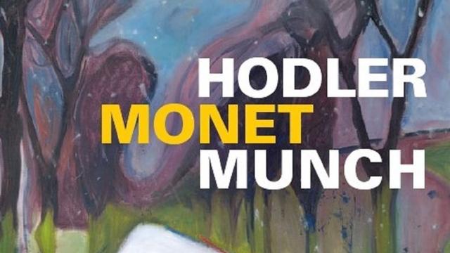 L'affiche de l'exposition "Hodler, Monet, Munch" en collaboration avec le Musée Marmottan Monet à Paris. [marmottan.fr]