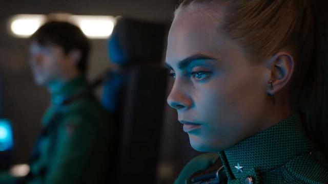 Une scène de "Valérian et la cité des mille planètes", un film de Luc Besson avec Cara Delevingne. [AFP - EuropaCorp s / TF1 Films product / Collection ChristopheL]