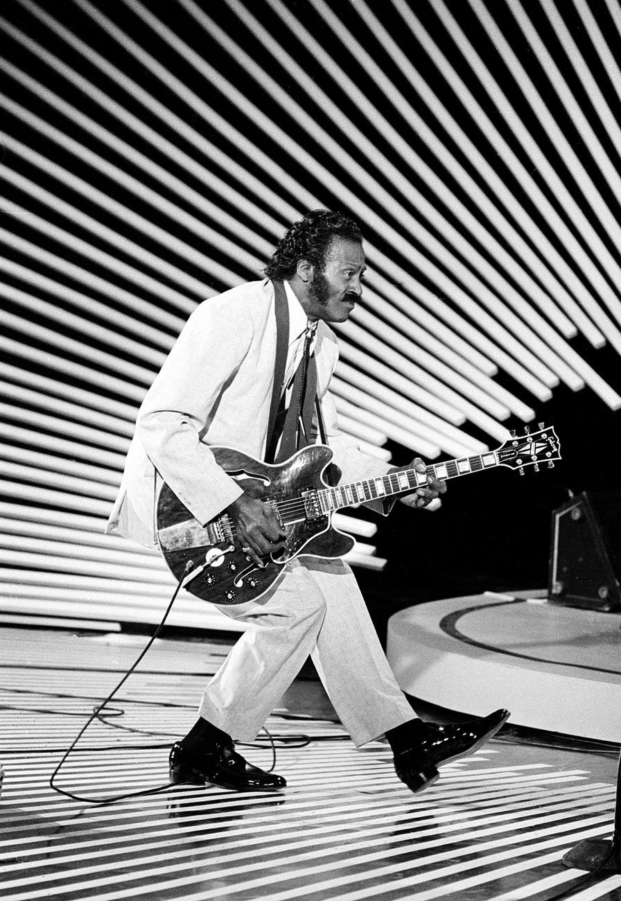 La légende du rock and roll Chuck Berry. [Keystone]