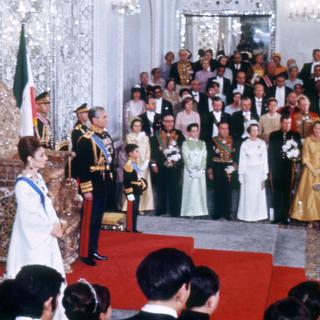Le couronnement du Shah d'Iran le 26 octobre 1967. [AFP]
