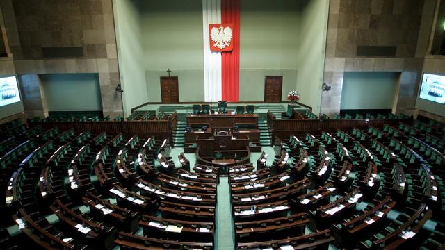 Le Sénat polonais approuve deux réformes controversées du système judiciaire. [EPA/Keystone - Radek Pietruszka]