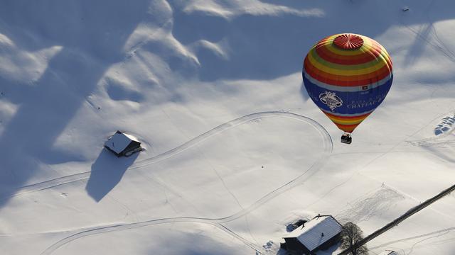 Le trente-neuvième Festival de ballons de Château-d'Oex a été un succès avec une affluence record. [Denis Balibous]