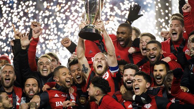 Toronto a bouclé la saison régulière avec 69 points (record de MLS égalé). [Nathan Denette]