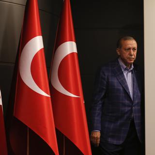 Le président Erdogan avait placé les relations avec l'UE au coeur de sa campagne. [Murad Sezer]