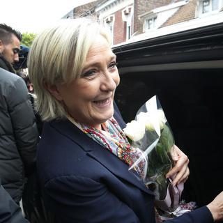 Marine Le Pen. [keystone - AP Photo/Michel Spingler]