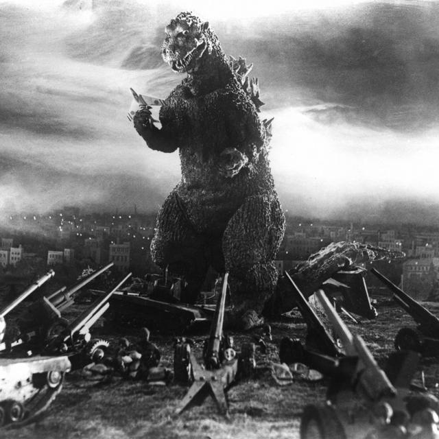 Godzilla en 1954 dans le film de Ishiro Honda. [Toho films/AFP]