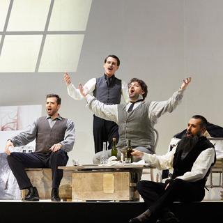 "La Bohème" de Puccini à l'Opéra de Lausanne. [Opéra de Lausanne - Marc Vanappelghem]