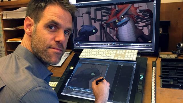 Simon Otto, chef animateur chez Dreamworks. [Simon Otto - DR]