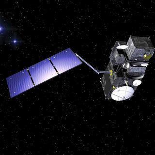 Une visualisation d'un satellite d'observation de l'ESA (image d'illustration). [ESA/Keystone - J. Huart]