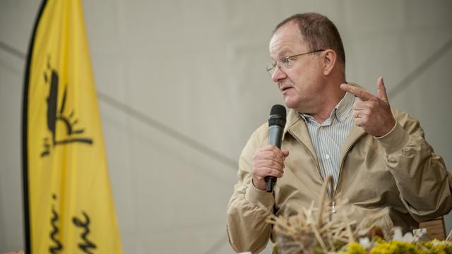 Hervé Kempf, fondateur de Reporterre. [NurPhoto/AFP - Julien Pitinome]