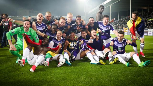 Anderlecht peut sabrer le champagne. [Virginie Lefour]