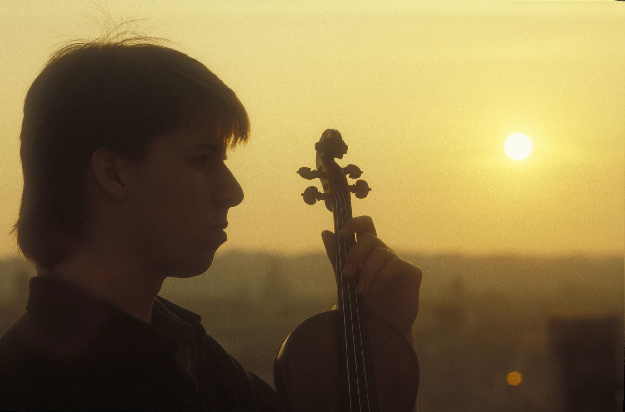 Le violoniste Joshua Bell en 1988. [AFP - Marcello Mencarini]