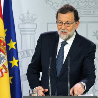 Le Premier ministre espagnol Mariano Rajoy. [Stringer/AFP]