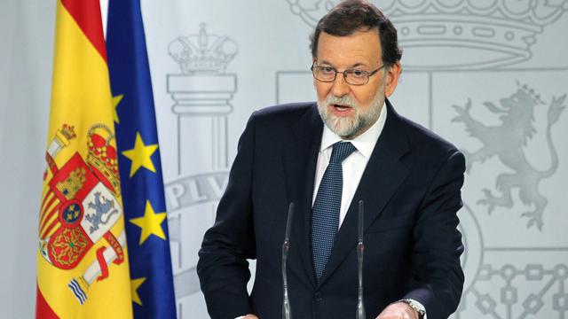 Le Premier ministre espagnol Mariano Rajoy. [Stringer/AFP]