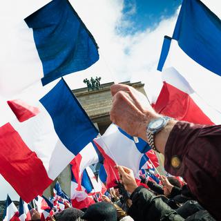 Présidentielle française 2017. [AFP - S. Guillemin/H. Lucas]