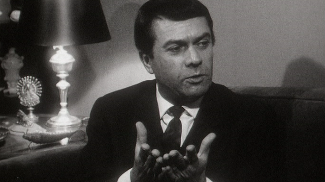 Le comédien français Robert Hirsch en 1965. [RTS]