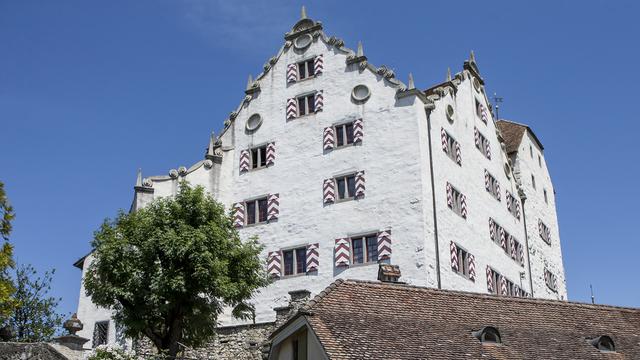 Le château de Wildegg, dans le canton d'Argovie. [Keystone - Alexandra Wey]