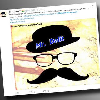 Des Dalits revendiquent le droit à la moustache en Inde. [Twitter]