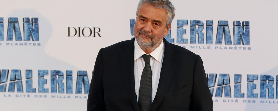 Luc Besson lors de la Première de "Valérian et la Cité des mille planètes". [AFP - Geoffroy Van Der Hasselt]