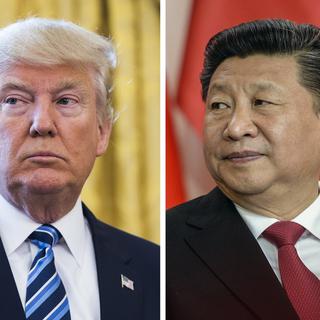 Donald Trump a accepté, à la demande de son homologue chinois Xi Jinping, de respecter le principe d'une seule Chine. [EPA/Keystone - Jim Lo Scalzo/Filip Singer]