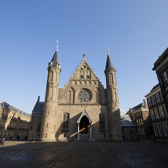 Le quartier de Binnenhof à La Haye, siège du gouvernement néerlandais. [Peter Dejong]