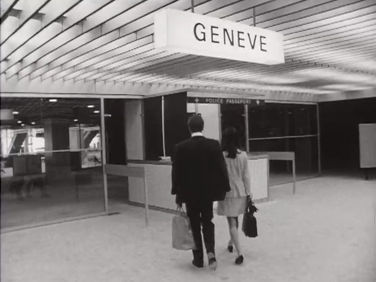 Inauguration à l'aéroport de Cointrin. [RTS]