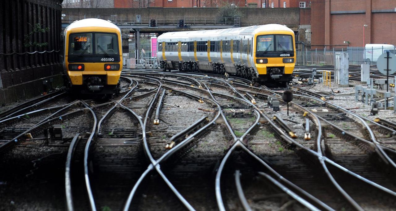 La gestion des trains à Londres est un immense défi. [Keystone - EPA/Andy Rain]