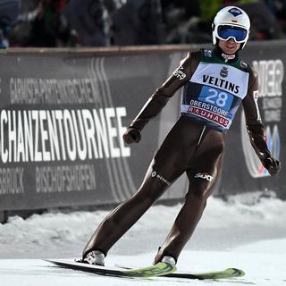 Saut à ski: victoire de Kamil Stoch lors de la traditionnelle tournée des 4 Tremplins à Oberstdorf [Keystone - Christjan Bruna]