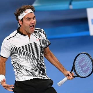 Federer a remporté la 25e victoire de sa carrière en cinq sets. [Filip Singer]