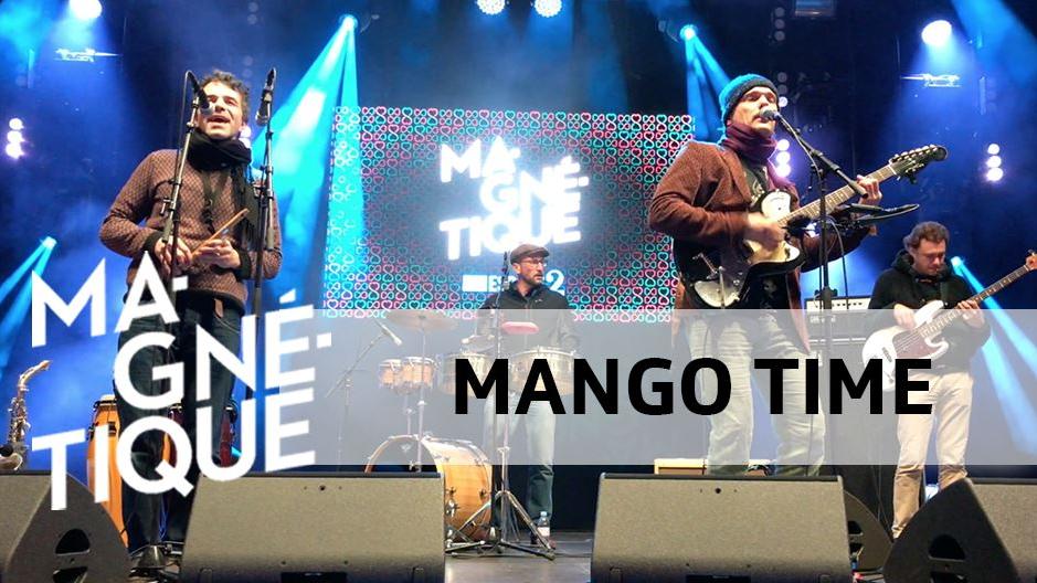 Mango Time sur la scène de Coeur à Coeur le 21 décembre 2017.
Capture d'écran
RTS [RTS]