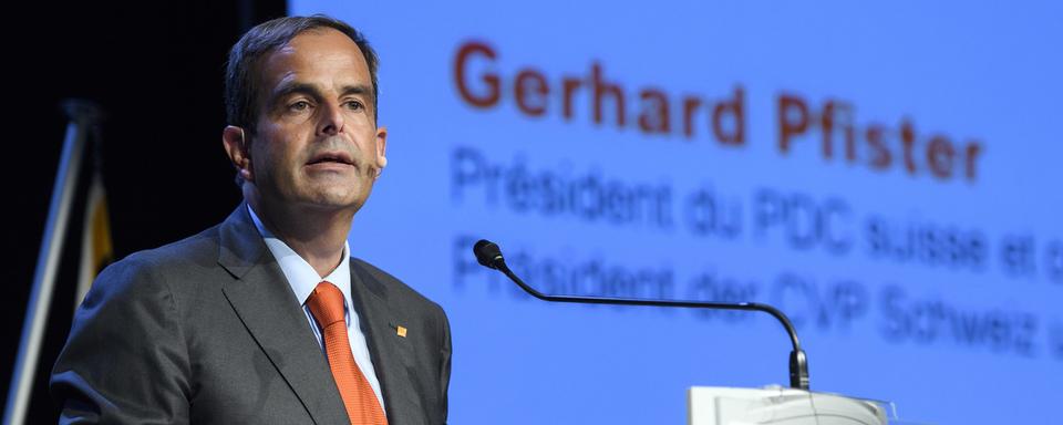 Gerhard Pfister, président du PDC Suisse.