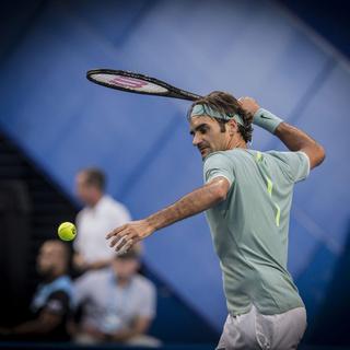 Roger Federer. [Keystone - Tony McDonough]