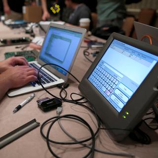 Les machines électroniques de vote n'ont pas résisté longtemps aux hackers. [Reuters - Steve Marcus]